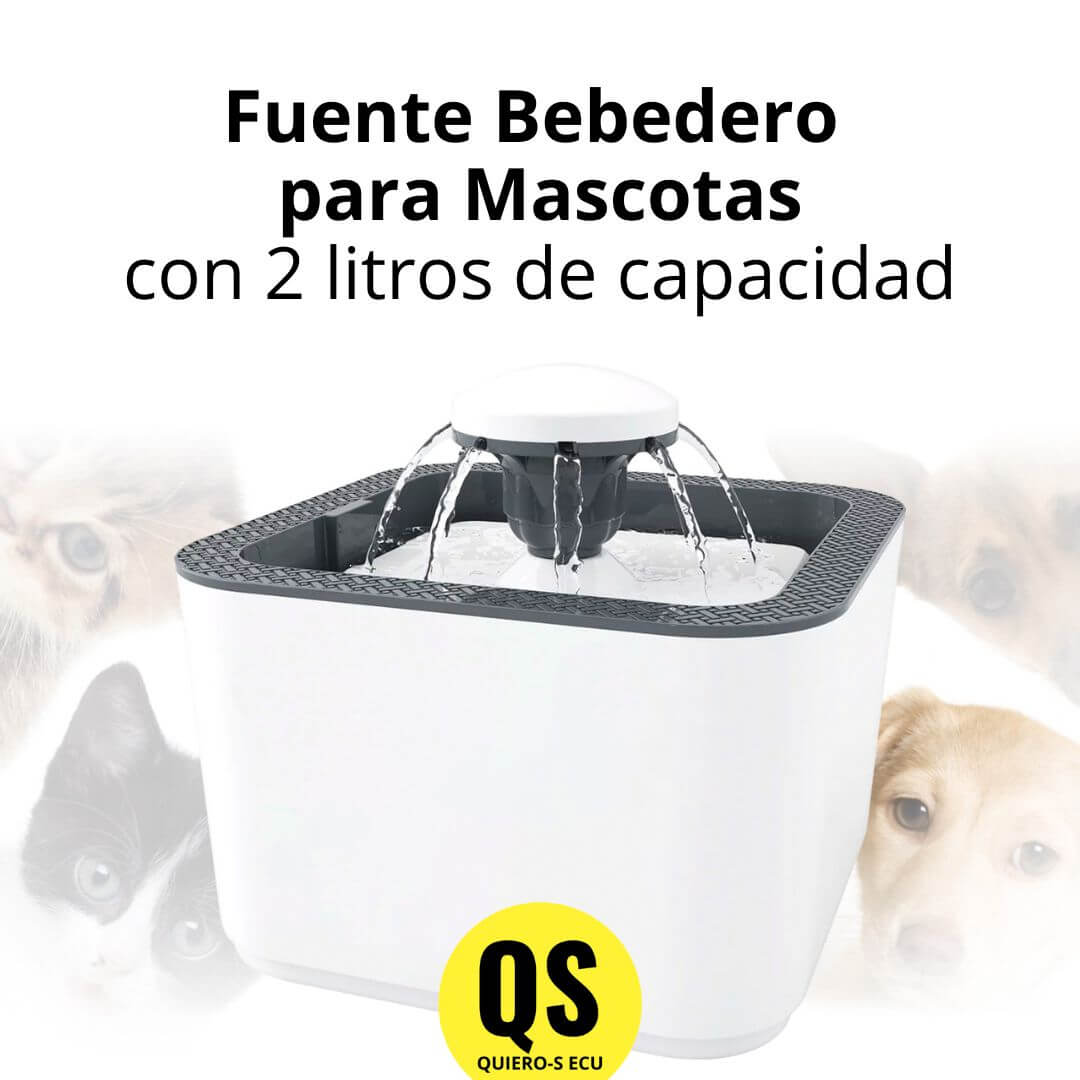 AquaPet™ Bebedero - Fuente De Agua Para Mascotas