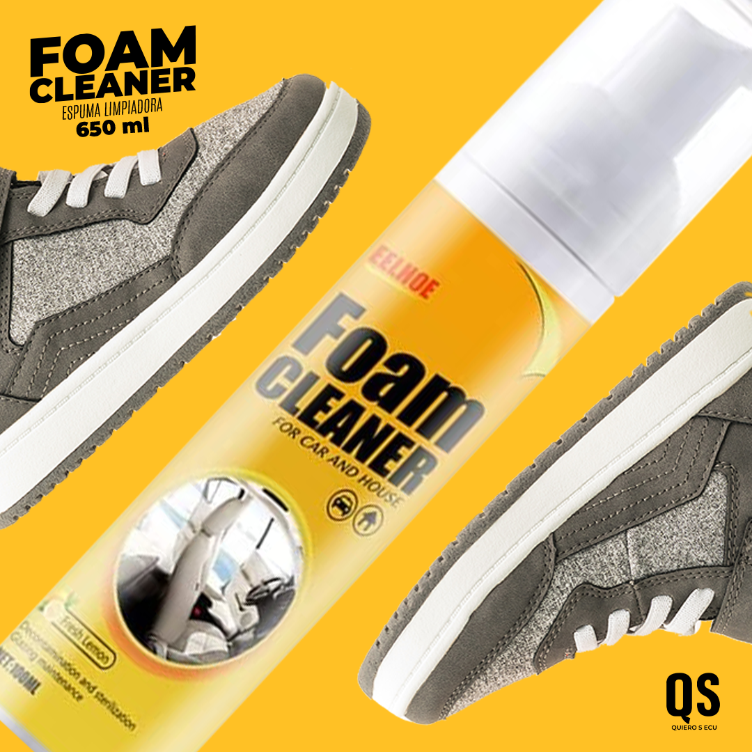 FOAM CLEANER - ESPUMA PARA LIMPIAR TENIS Y TELAS