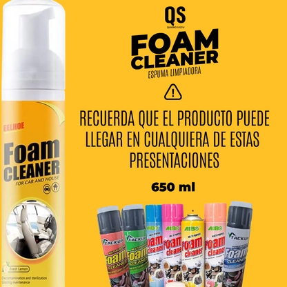 FOAM CLEANER - ESPUMA PARA LIMPIAR TENIS Y TELAS